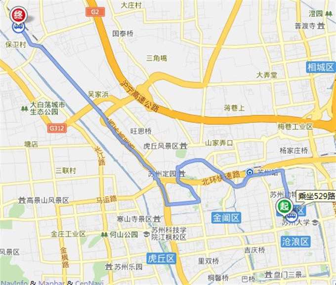 浒墅关到SB的跑题文