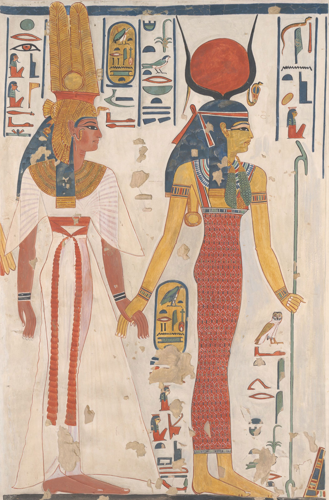 伊西斯引领王后Nefertari