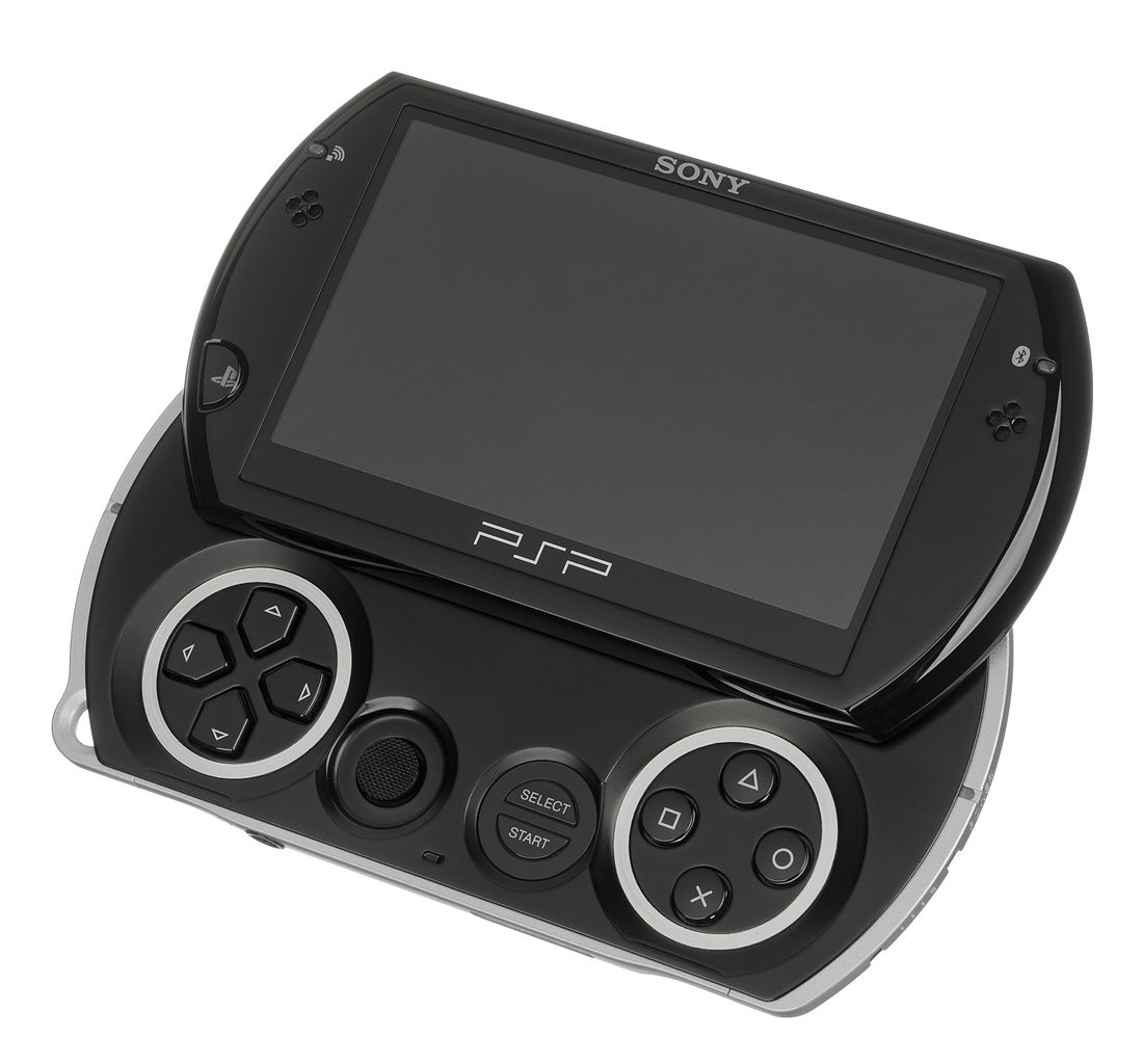 PSP滑盖屏幕款：PSP GO