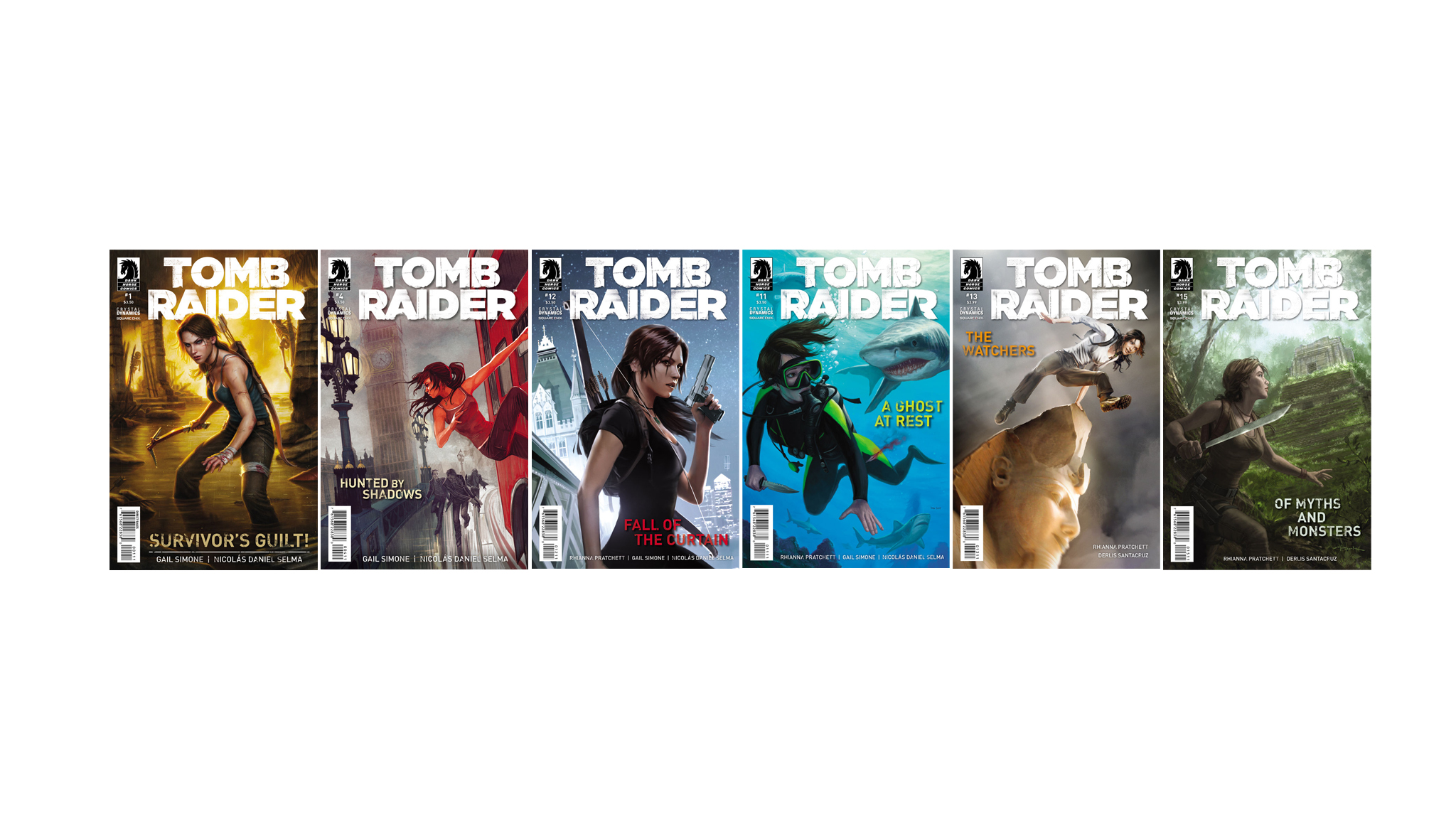 Tomb Raider Comics Dark Horse Collage YouTube Banner.jpg